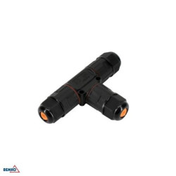 Hermetyczne złącze kablowe mufa IP68 3-torowe, trójnik E04-ZK03-IP68-T