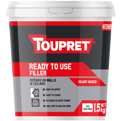 Toupret TTRP01.5GB Ready To Use Filler 1.5kg