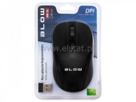 Mysz optyczna BLOW MB-10 bezprzewodowa czarna