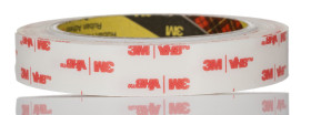 Taśma piankowa grubość 1.10mm szerokość 19.0mm 3M Biały długość 3.0m
