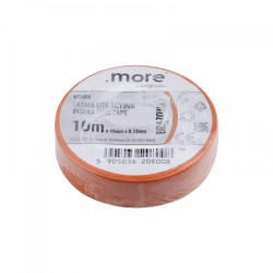 Taśma izolacyjna 15mm x 0,13mm BRĄZOWA 10m 1szt.