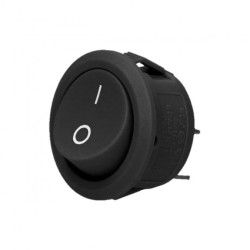 Łącznik kołyskowy okrągły OR-AE-13180/B (czarny)