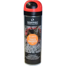Farba geodezyjna do znakowania spray czerwona SOPPEC Track Marker