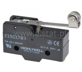 Przełącznik krańcowy rolka 49mm Z15-G1703