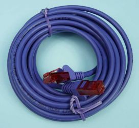 U/UTP 6e 5,0mb FIOLETOWY CCA PATCHCORD