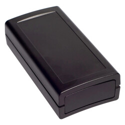 Obudowa uniwersalna z panelami bocznymi 60,7 mm × 120,8 mm × 31,1 mm z ABS, kolor czarny Z97 KRADEX