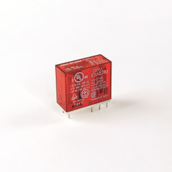 Przekaźnik mocy 12V dc DPDT Allen Bradley 0.7W, Wciskane 205 O. Styk płytki drukowanej