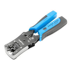 Zaciskarka wtyków RJ45 z wbudowanym testerem LAN, NT-0203 Lanberg