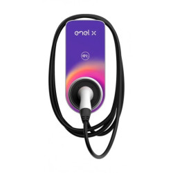 Stacja ładowania pojazdów Enel X JuiceBox Plus 3.0 11 kW, karta RFID w zestawie, wifi, bluetooth, z kablem