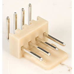 JYK P2500R-04 4 Pole Right Angle Header