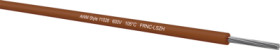 MPPE-switching strand, halogen free, UL-Style 11028, 0.22 mm², AWG 24, 7 x 0.2 mm, brown, outer Ø 1.15 mm, 090240702