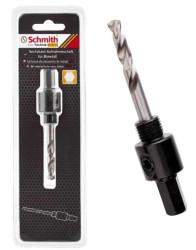 Uchwyt do otwornic bi-metalowych adapter 3/8 do otwornic 14-30 mm Schmith