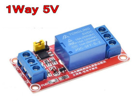 MODUŁ PRZEKAŹNIKA 5V Z SEPARACJĄ OPTYCZNĄ ZE ZŁĄCZAMI ŚRUBOWYMI (MOD-19105)