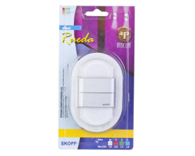 Oprawa przyschodowa DUO RUEDA LED Light 10 V DC 1,6 W IP 20 6500 K aluminium