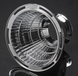Reflektor LED 111 (Dia.) x 80mm, D 111mm, do użytku z Citizen CLL03x/CLU034, Citizen CLL04x/CLU044, Cree CXA30, Cree