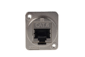Łącznik Ethernet Cat6 Ekranowane porty: RS PRO