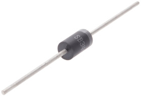 Dioda DO-201AD 3A Otwór przezierny 40V Bariera Schottky'ego Pojedyncza Prostownik Schottky'ego SB340-E3/54