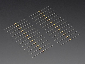 Through-Hole Resistors - 100K ohm 5% 1/4W - Pack of 25