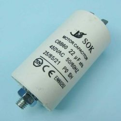 22uF/450V KONEK.LO KOND.ROZRUCH.