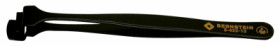 ESD wafer tweezers, uninsulated, antimagnetic, stainless steel, 130 mm, 5-422-13