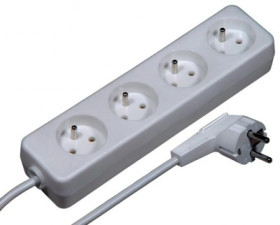 Przedłużacz 4 gniazda z/u 3m EPR 4x2PZ 3m