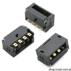 BTR4B-4K2000 4Pin Battery Connector Gold SMD ACON