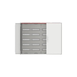 Rozdzielnica modułowa natynkowa hermetyczna stalowa ComfortLineCA 5x48 240M IP44 125A II klasa drzwi pełne N+PE Quick CA45V 2CPX