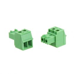 ZŁĄCZE TB 2PIN R-3.81MM ŻEŃSKIE KĄTOWE RoHS