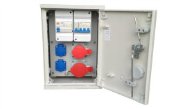 Rbg2lc Rozdzielnica Budowlana 16/5 32/5 2X230v Rozdzielnia Erbetka Złącze...