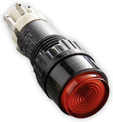 RAFI 1.15.106.504/1600 Przycisk podświetlany , 9.1 mm, 24 V, 0.5 A, 1 szt.