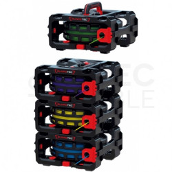 Zestaw 4 rozwijaków kasetowy do kabli i przewodów, stojak na bęben CB 260 CB BOX RUNPOTEC