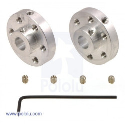 Aluminiowy hub mocujący 6mm 4-40 - 2szt.