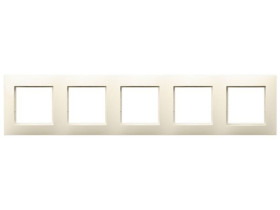 ARIA Ramka 5 pięciokrotna ecru R-5U/27 OSPEL