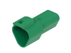 Złącze samochodowe 3-pinowe TE Connectivity 2-rzędowe Męski 13A DT04-3P Kabel Kabel wTYK 3-DROŻNY