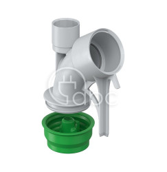 Łącznik ścienno-sufitowy 30°, wysokość 83 mm, 1202-29