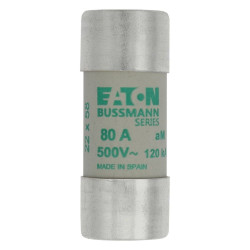 Bezpiecznik 80A 22 x 58mm 500V ac EatonIEC