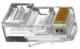 Złącze RJ45, 937-SP Złącze RJ45 Męski Kabel Bel-Stewart Bez ekranowania, proste 8-żyłowe 1