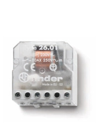 26.01.8.230.0000 Przekaźnik impulsowy instalacyjny serii 26: 1Z; 10A; cewka 230V AC