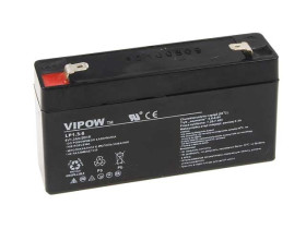 Akumulator żelowy 6V 1,3Ah; Vipow LP1.3-6