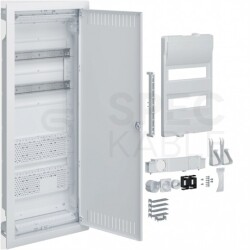 OUTLET Rozdzielnica hybrydowa podtynkowa VOLTA 2x12 modułów IP30 880,5x348x94,5mm drzwi pełne HAGER