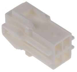 Obudowa złącza 4-pinowe 2-rzędowe raster: 3.96mm JST Żeński Montaż na kablu HLR Złącze zagniatane serii HL