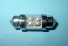 SV-8,5 12V 31mm BIAŁA 10x31mm LED