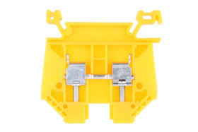 Złączka szynowa 2-przewodowa 6mm2 żółta EURO 6/35 43401N