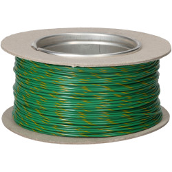 UniStrand UNI6A1602GNYW100 16/0.2 Dark Green/Yellow DS61-12 T2 Equip Wire 100M