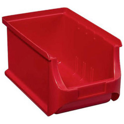 Allit 456209 Storage Bin Red 150x125x235mm High Capacity Durable