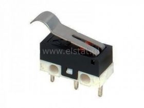 Przełącznik krańcowy z wygiętą dzwignią 15mm