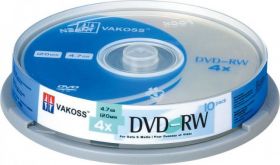 DVD-RW VAKOSS CAKE10
