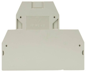 Płyta zamykająca Wieland Electric AP WT 4 E GR 07.313.3355.0, 10 szt.