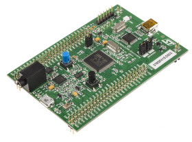 Płytka ewaluacyjna ARM Cortex M4F STMicroelectronics Discovery Mikrokontroler Mikrokontroler STM STM32F411E-DISCO