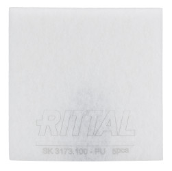 Filtr wentylatora 221 x 221mm rozmiar 224 x 224mm Rittal SK typ Mata filtrująca